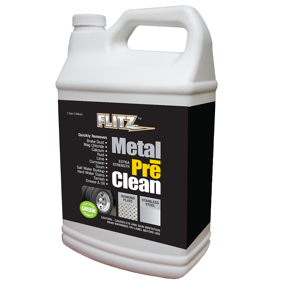 Flitz Metal Pre-Clean - All Metals Including Stainless Steel - Gallon